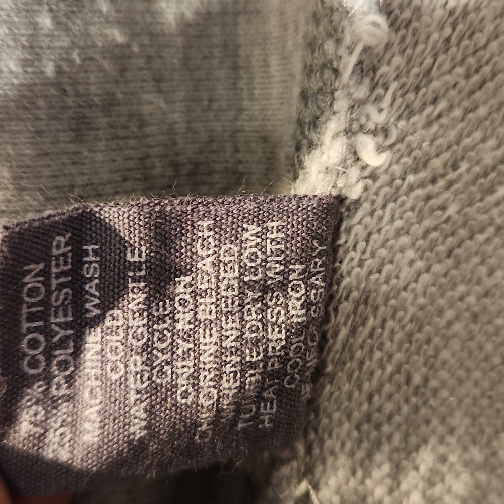 The Black Dog Life Off The Leash Women's Sz M Light Gray Hoodie - Picture 6 of 6